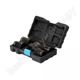 Набор торцевых головок-экстракторов для поврежденных болтов и гаек (5 шт; 19-26 мм; 1/2) suretorq 0440-0505