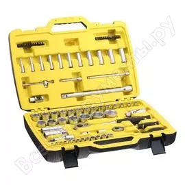 Набор торцевых головок fatmax-81 (81 шт; 1/4"+1/2") stanley fmmt82826-1