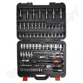 Набор торцевых головок и торцевых головок со вставкой custor 72 предмета 1/4 1/2 tk-02472k