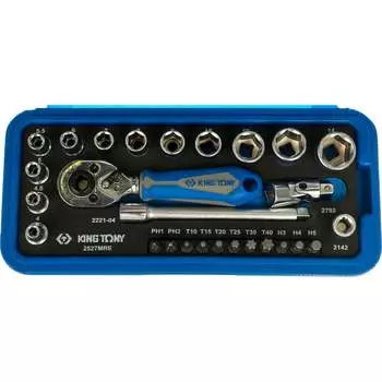Набор торцевых головок KING TONY
