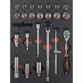 Набор торцевых головок Ombra OMT23STE 56135