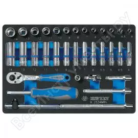 Набор торцевых головок KING TONY 9-2534MRV