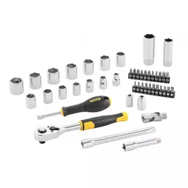 Набор торцевых головок stanley 3/8", 45 предметов stmt82829-1