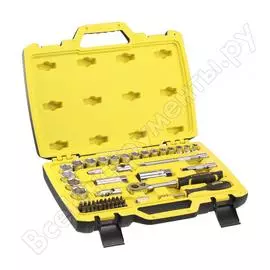 Набор торцевых головок stanley fatmax 3/8", 49 предметов fmmt82684-1