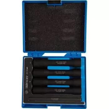 Набор торцевых ключей для поврежденных гаек и болтов KING TONY 9TD165MR