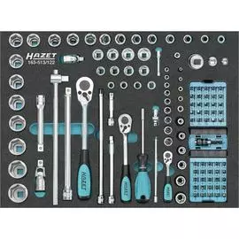 Набор торцевых ключей HAZET 163-513/122N