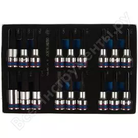 Набор торцевых насадок KING TONY 9-4138PRV