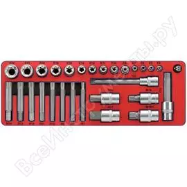 Набор торцевых головок МАСТАК TORX 5-03428