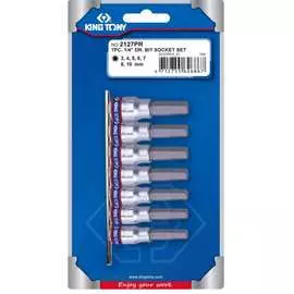 Набор торцевых насадок KING TONY 2127PR