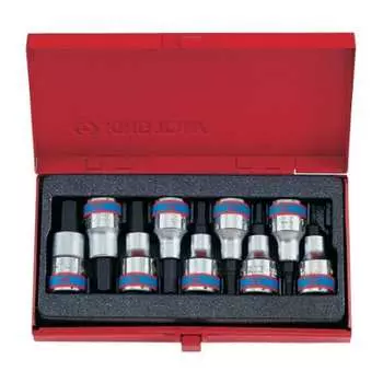 Набор торцевых насадок KING TONY 4110PR