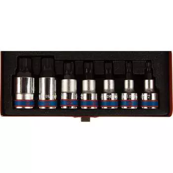 Набор торцевых насадок KING TONY 4117PR