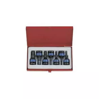 Набор торцевых насадок KING TONY 4407MP