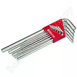 Набор шестигранных Г-образных ключей IZELTAS 4903003110