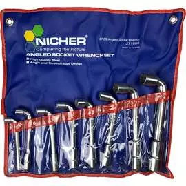 Набор угловых торцевых ключей NICHER