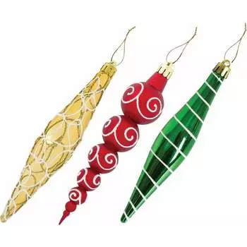 Набор украшений для ели Золотая сказка