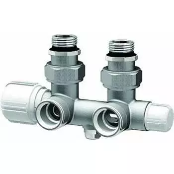 Набор узел с термостатом и запорными клапанами FAR FT 1487 3412