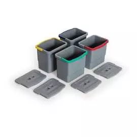 Набор ведер для уборочной тележки Fantom professional