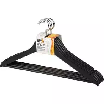 Набор вешалок деревянных Рыжий кот 311381