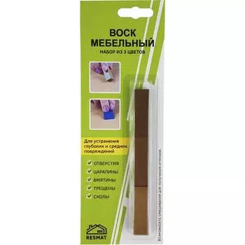 Набор восковых мелков Resmat 2714