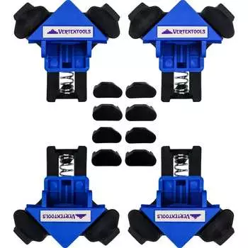 Набор зажимов для угловых соединений vertextools 20-56-4