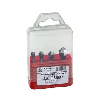 Набор зенковок Bucovice Tools 740802