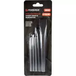 Набор зубил и выколоток Forsage