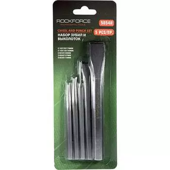 Набор зубил и выколоток Rockforce