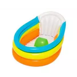 Надувной бассейн для младенцев bestway 76х48х33см, до 2 лет 51134 bw