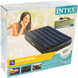 Надувной матрас INTEX Classic Downy Airbed Fiber-Tech 64757