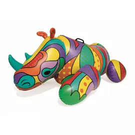 Надувной носорог для катания верхом BestWay