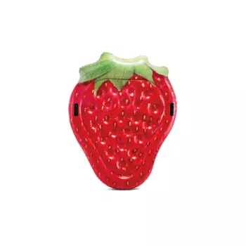 Надувной плотик intex клубника, 168х142см 58781