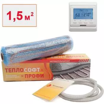 Нагревательный мат ТеплоСофт Профи 15225/3