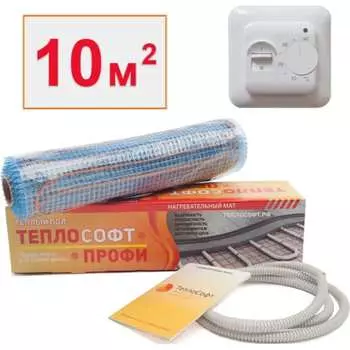 Нагревательный мат ТеплоСофт Профи 101500