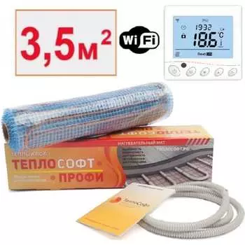 Нагревательный мат ТеплоСофт Профи 35525/5