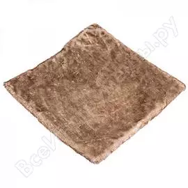 Накидка сиденья skyway искусственный мех, мутон, 1 шт, без спинки, бежевый s03003006