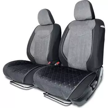 Накидки на нижнюю часть сиденья AUTOPROFI ALC-0210 BK/BE