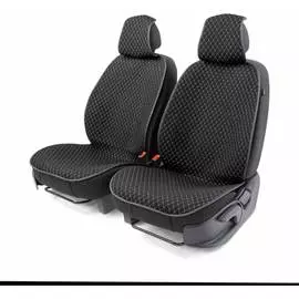 Накидки на передние сиденья CarPerformance CUS-1052 BK/GY