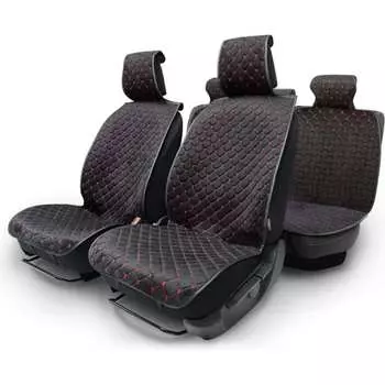 Накидки на весь салон CarPerformance CUS-1015 BK/RD