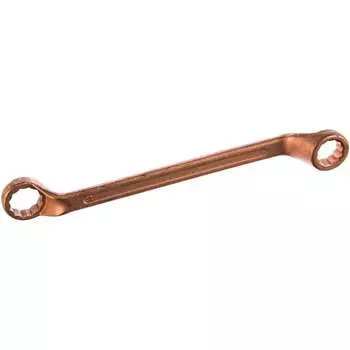 Накидной двусторонний коленчатый ключ КЗСМИ