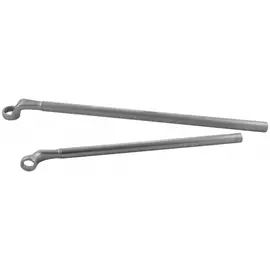 Накидной изогнутый ключ jonnesway w77127 crmo heavy duty 27 мм +w77h01 49089