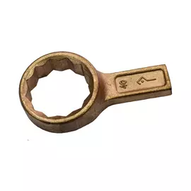 Односторонний укороченный омедненный накидной ключ КЗСМИ