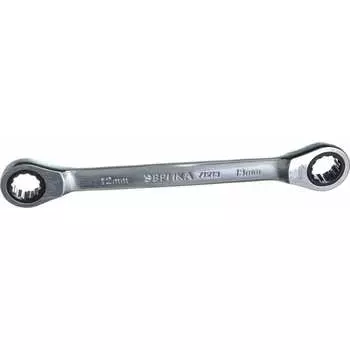 Трещоточный накидной ключ Эврика ER-71213H