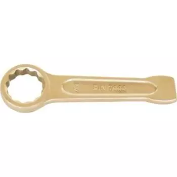 Накидной ударный искробезопасный ключ накидной TVITA мод. 160 TT1160-17A