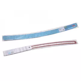 Декоративная накладка бампера KIA Rio III хетчбек HB 2015-> Dollex NBI-042