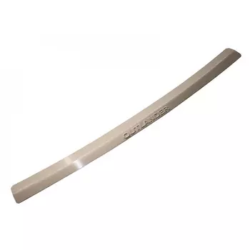 Накладка на бампер MITSUBISHI Outlander 2015-н.в, штамп OUTLANDER Dollex NBI-055