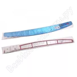 Декоративная накладка бампера NISSAN Almera 2012-2014 Dollex NBI-046