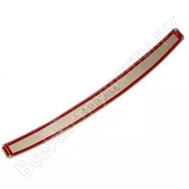 Декоративная накладка бампера HYUNDAI Solaris 2014-2017 хэтчбэк Dollex NBI-050