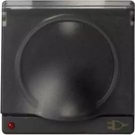 Накладка для двухполюсной розетки Simon S82,82N, 82 Detail 82099-38