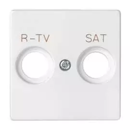 Накладка для спутниковых радио-телевизионных розеток Simon S82, S82N 82 Detail 82097-30