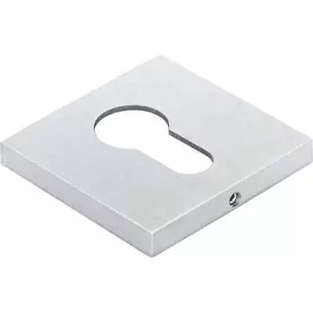 Накладка MORELLI MH-KH-S6 SSC на ключевой цилиндр, на квадратной розетке 6 мм, цвет - суперматовый хром 9014428